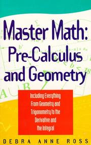 Cover of: Master math by Debra Ross