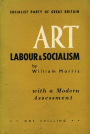 Art, labour & socialism by William Morris