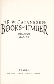 Cover of: Dragon games