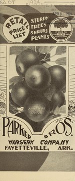 Cover of: Retail price list by Parker Brothers Nursery Company