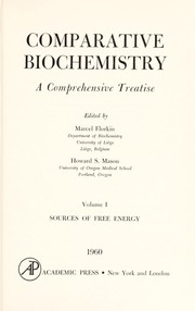 Cover of: Comparative biochemistry | Marcel Florkin