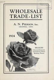 Cover of: Wholesale trade-list: 1924