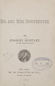 Mr. and Mrs. Spoopendyke by Stanley Huntley