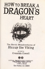 Cover of: How to break a dragon's heart