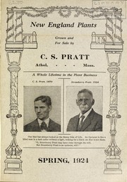 New England plants grown and for sale by C.S. Pratt (Firm)