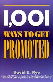 Cover of: 1,001 ways to get promoted