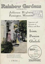 Cover of: Irises, peonies and gladioli [catalog]