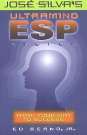Cover of: José Silva's ultramind ESP system: think your way to success