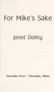 Cover of: For Mike's sake