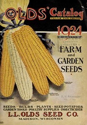 Cover of: Olds' catalog of farm and garden seeds: 1924, 37th year