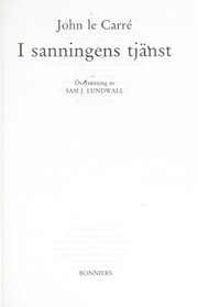Cover of: I sanningens tja nst: [roman]