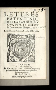 Lettres patentes de declaration du roy by France