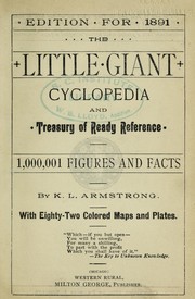 Cover of: The little giant cyclopedia and treasury of ready reference: 1,000,001 figures and facts