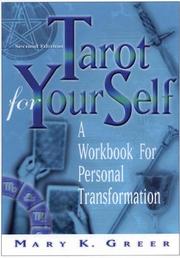 Cover of: Tarot for your self: a workbook for personal transformation