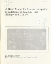 A Basic model for use in computer simulations of Boophilus tick biology and control