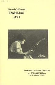 Cover of: Slocombe's famous dahlias for 1924