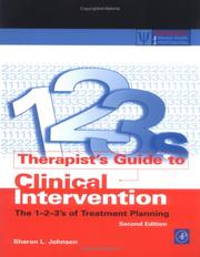 Cover of: Therapist's Guide to Clinical Intervention, Second Edition by Sharon L. Johnson