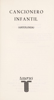 Cover of: Cancionero infantil by Bonifacio Gil Garci a