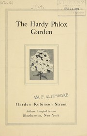 Cover of: The hardy phlox garden