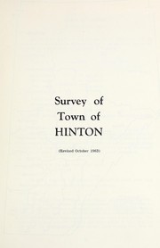 Survey of Hinton by Alberta. Industrial Development Branch