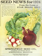 Cover of: Seeds news for 1924 from the home of Star brand seed by Springfield Seed Company