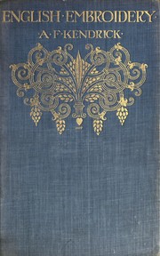 Cover of: English embroidery