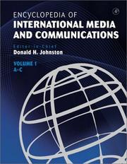 Cover of: Encyclopedia of International Media and Communications, Four-Volume Set