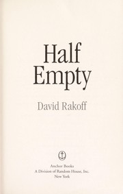 Cover of: Half Empty