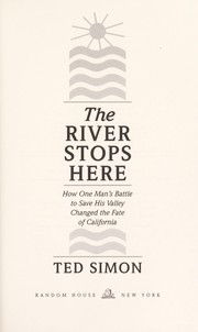 Cover of: The river stops here | Ted Simon