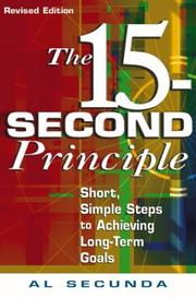 The 15-second principle by Al Secunda