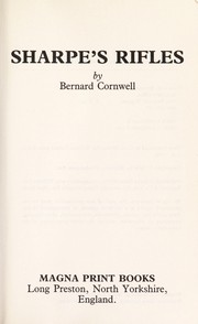 Cover of: Sharpe's Rifles by Bernard Cornwell