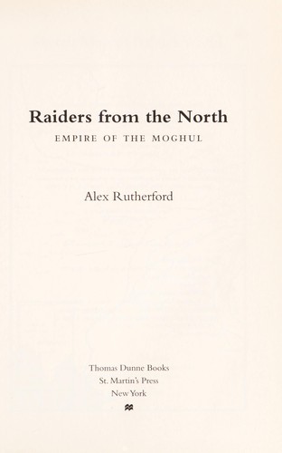 Raiders from the North: Empire of the Moghul