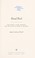 Cover of: Dead pool : Lake Powell, global warming, and the future of water in the west