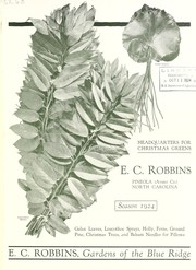 Cover of: Season 1924 by Gardens of the Blue Ridge (Nursery)