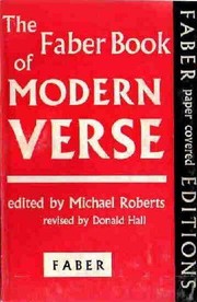 Cover of: The Faber book of modern verse.
