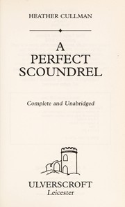 Cover of: A Perfect Scoundrel