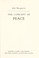 Cover of: The concept of peace