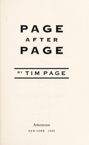 Page after page by Tim Page