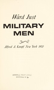 Cover of: Military men