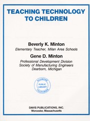 Cover of: Teaching technology to children by Beverly K. Minton