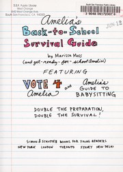 Cover of: Amelia's back-to-school survival guide