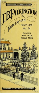 Cover of: Price list: season fall 1924, spring 1925