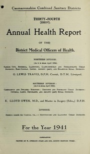 Cover of: [Report 1941]