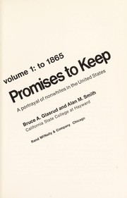 Cover of: Promises to Keep Volume 2