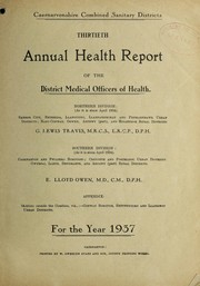 Cover of: [Report 1937]