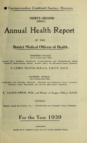 Cover of: [Report 1939]