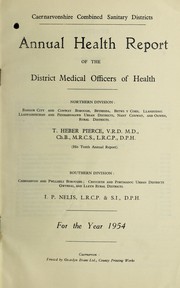 Cover of: [Report 1954]