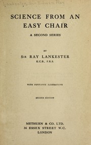 Cover of: Science from an easy chair: a second series