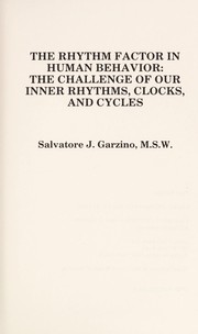 Cover of: Rhythm Factor in Human Behavior | Salvatore Garzino