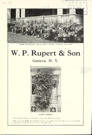 Cover of: W.P. Rupert & Son, Geneva, N.Y.